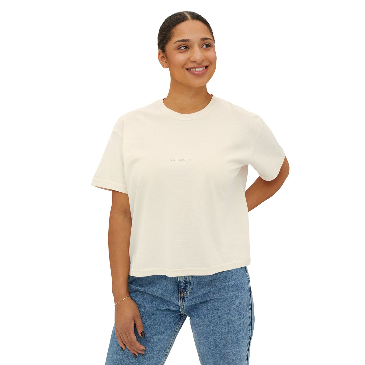 Less, But Better Boxy Tee