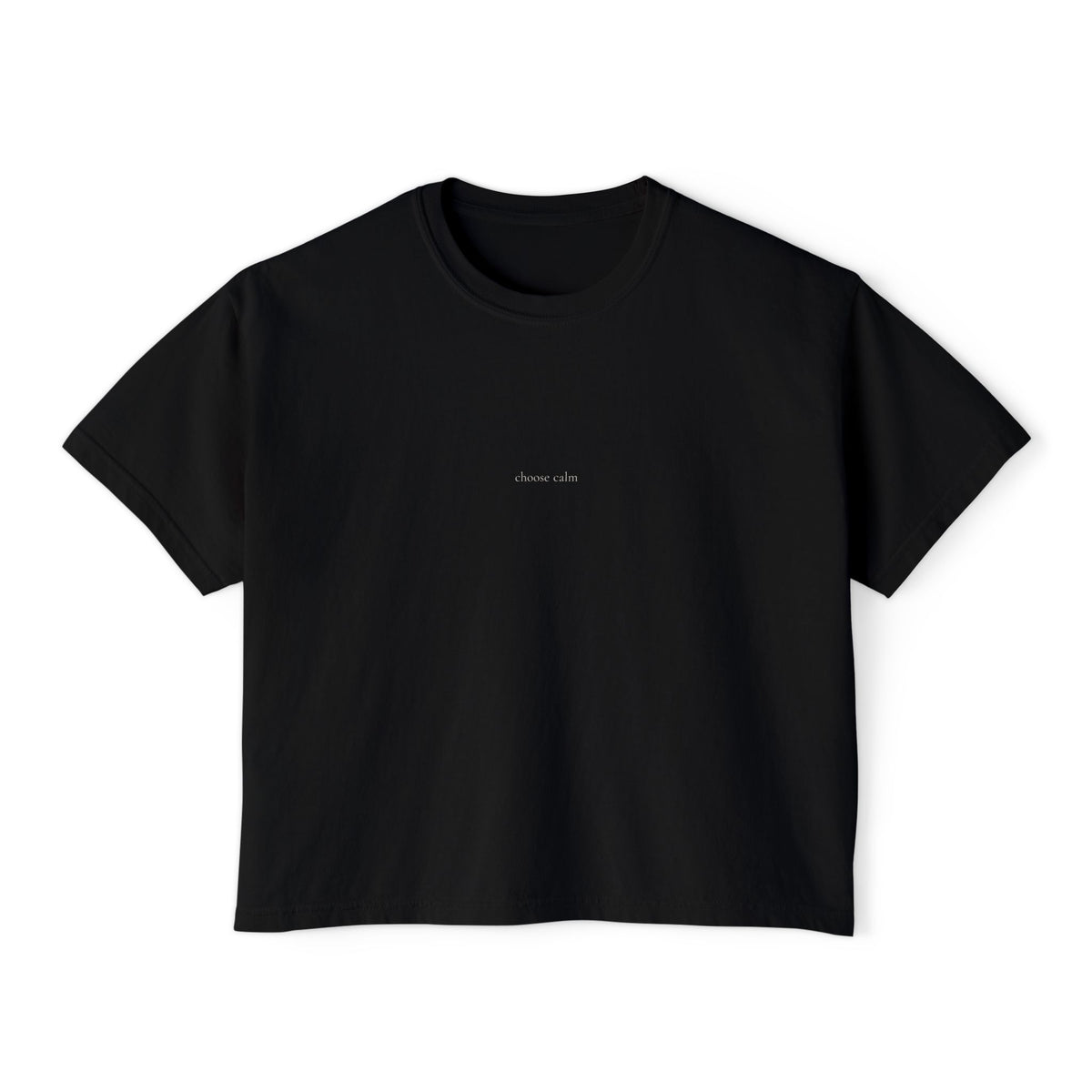 Choose Calm Boxy Tee